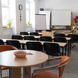 Schulungsraum der Fahrschule Schwantge aus Halle/ Saale
