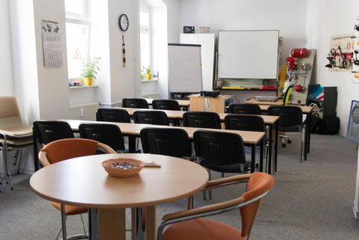 Schulungsraum der Fahrschule Schwantge aus Halle/ Saale